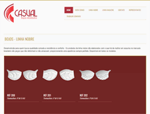 Tablet Screenshot of casualbojos.com.br